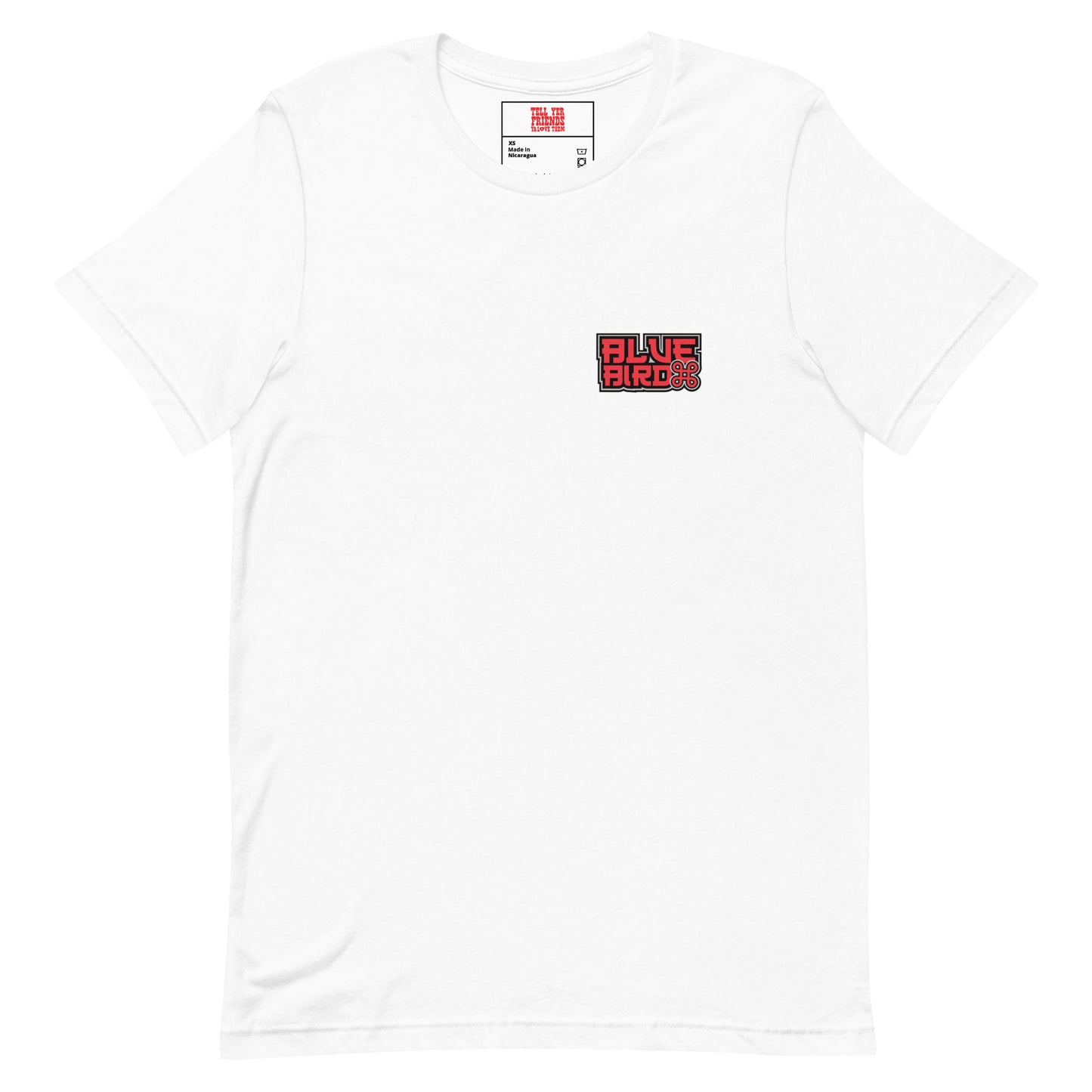 BLUEBIRD NINJA LOGO POCKET PRINT T-SHIRT