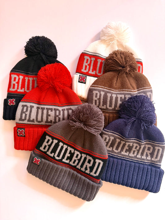 BLUEBIRD POM BEANIE (Multiple Colors)