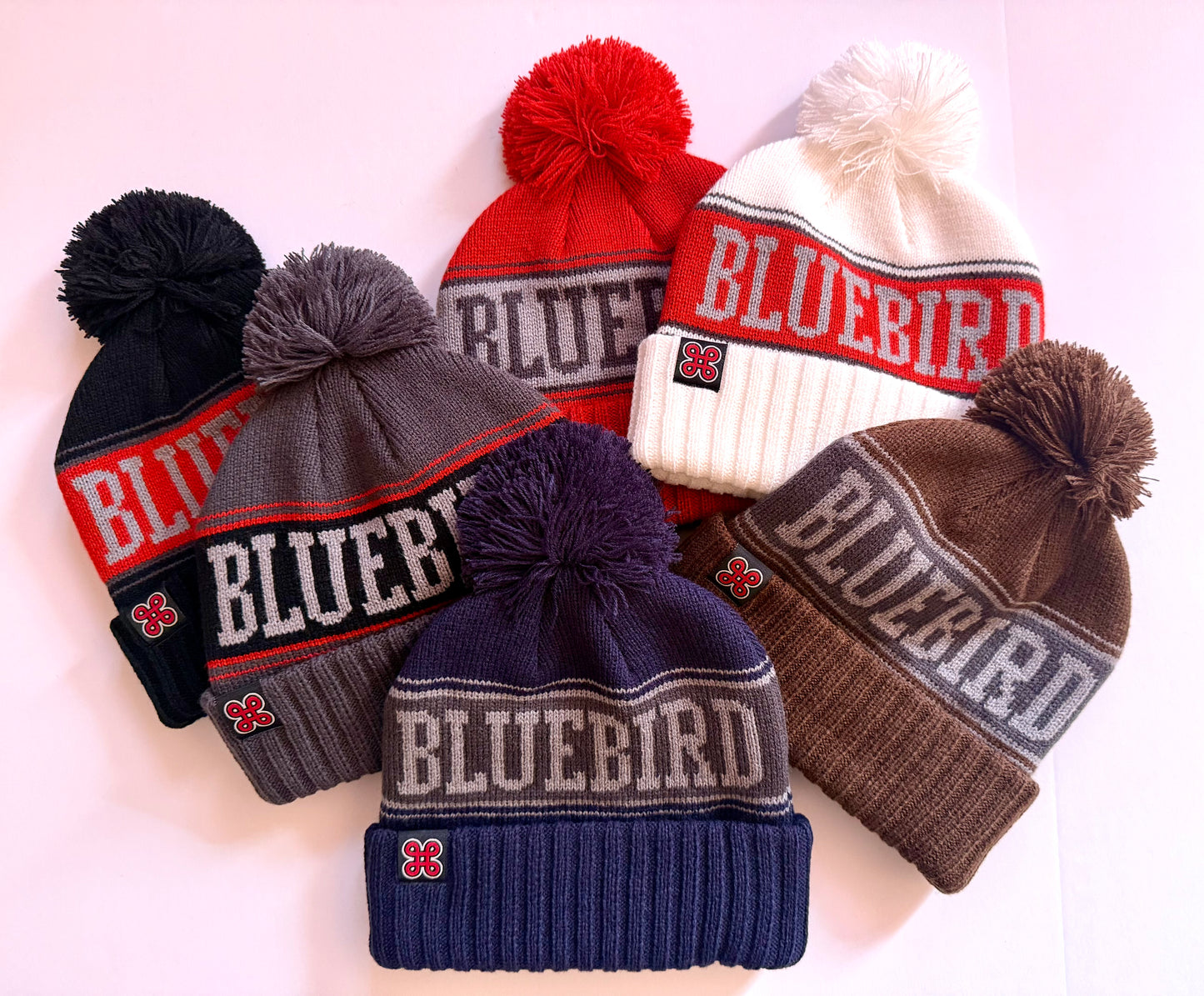 BLUEBIRD POM BEANIE (Multiple Colors)
