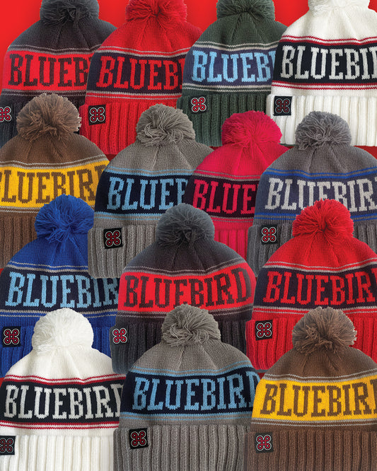 BLUEBIRD POM BEANIE (Multiple Colors)