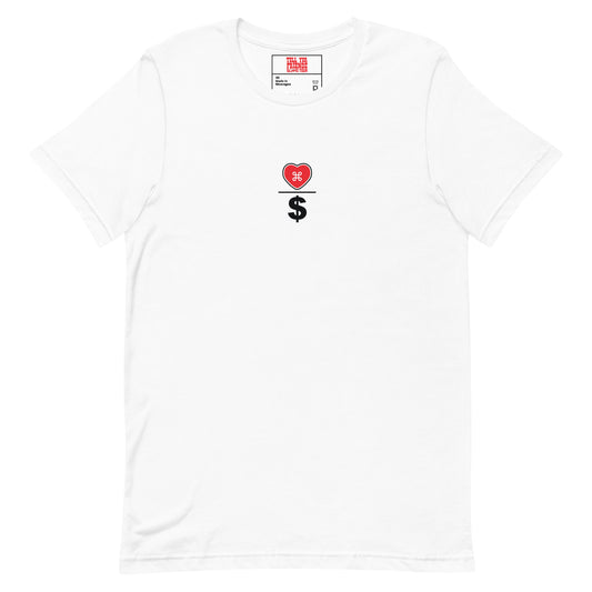 BLUEBIRD LOVE OVER MONEY T-SHIRT